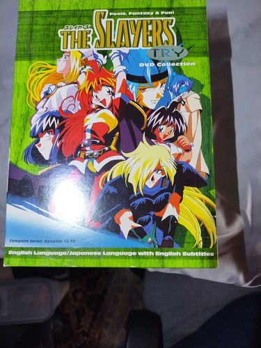 The slayers manga anime - slayers, dvd